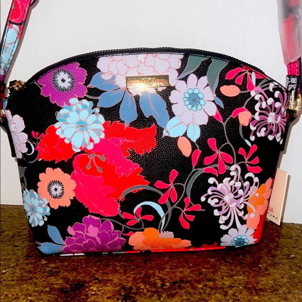 SALE Trina Turk Floral Crossbody Bag New